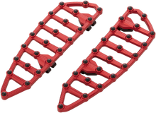 ARLEN NESS MX Driver Floorboards - Red 06-893