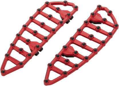 ARLEN NESS MX Driver Floorboards - Red 06-893