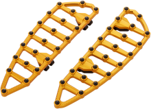 ARLEN NESS MX Driver Floorboards - Gold 06-894