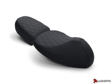LUIMOTO (Cenno) Rider & Passenger Seat Covers for the Vespa GTV 300 (11-18)