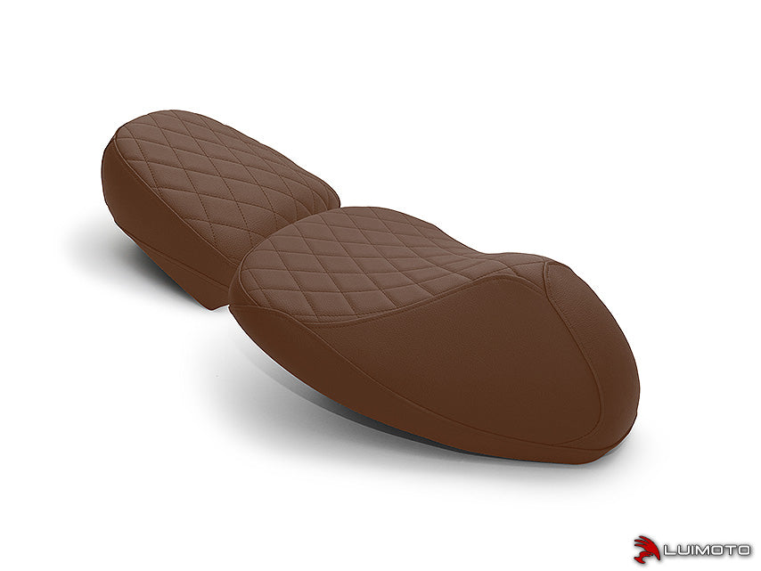 LUIMOTO (Cenno) Rider & Passenger Seat Covers for the Vespa GTV 300 (11-18)