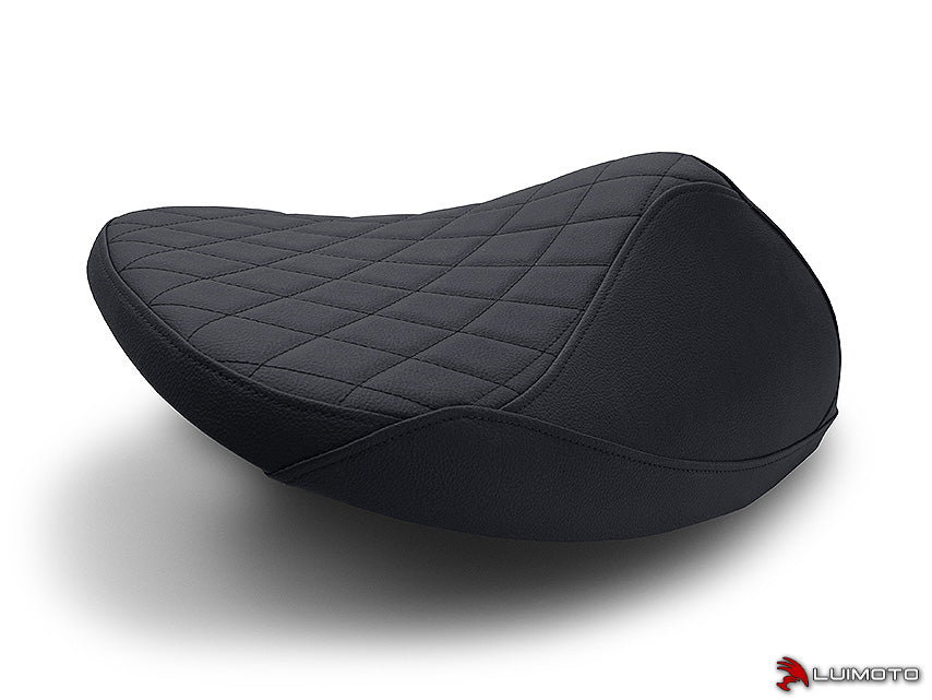 LUIMOTO (Cenno) Rider & Passenger Seat Covers for the Vespa GTV 300 (11-18)