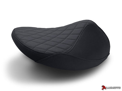 LUIMOTO (Cenno) Rider & Passenger Seat Covers for the Vespa GTV 300 (11-18)