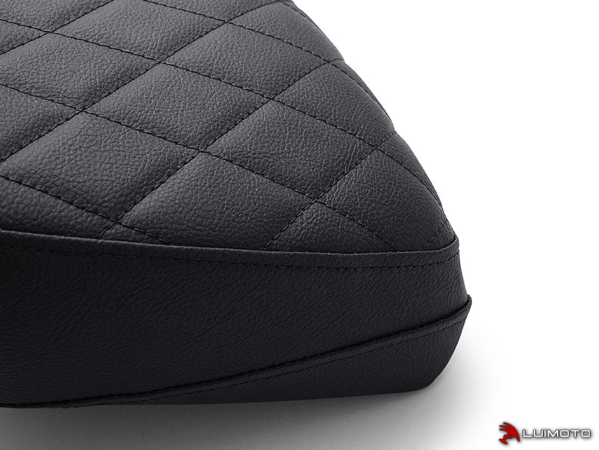 LUIMOTO (Cenno) Rider & Passenger Seat Covers for the Vespa GTV 300 (11-18)