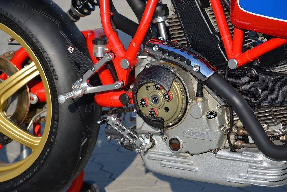 DBK Special Parts (Ducabike) Adjustable Rearsets for the Ducati Sport Classic/Sport 1000  Paul Smart  and Super Sport