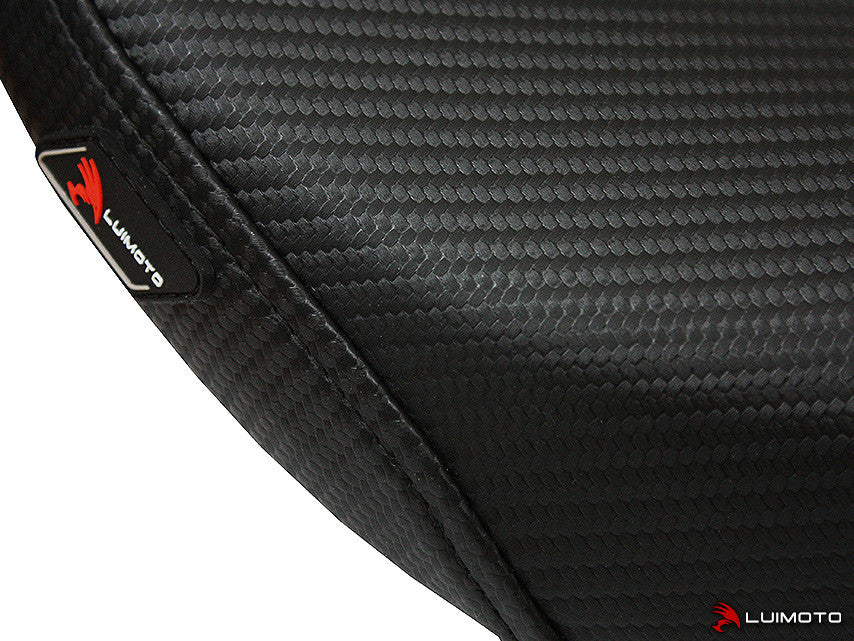 LUIMOTO Baseline Rider Seat Covers for the Triumph DAYTONA 675 (06-12)