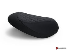 LUIMOTO (Cenno) Rider Seat Covers for the HONDA CHF50 Metropolitan / Jazz / Scoopy / Crea Scoopy (02-09)