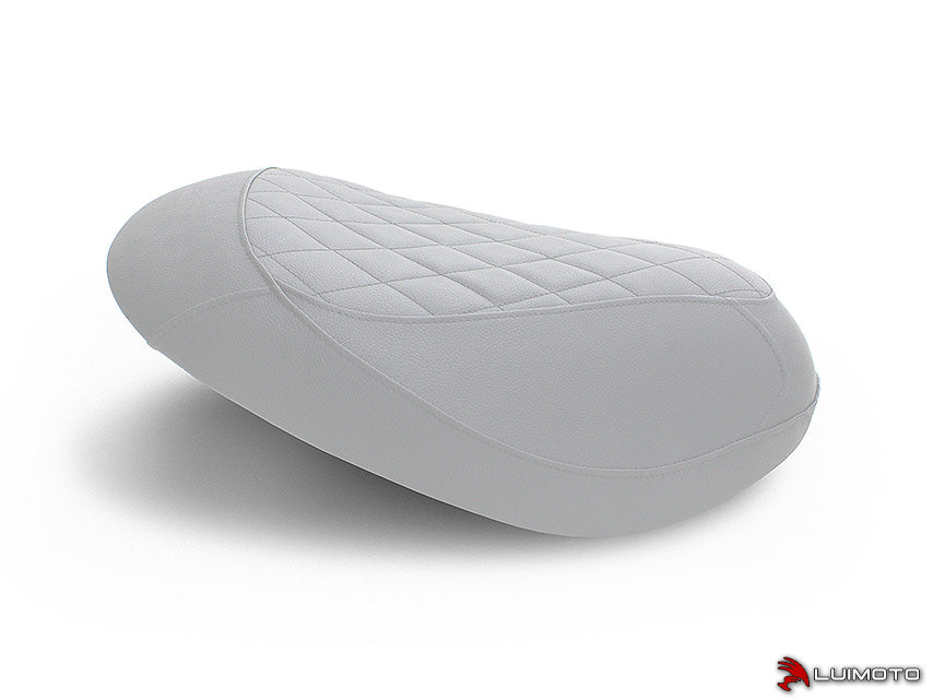 LUIMOTO (Cenno) Rider Seat Covers for the HONDA CHF50 Metropolitan / Jazz / Scoopy / Crea Scoopy (02-09)
