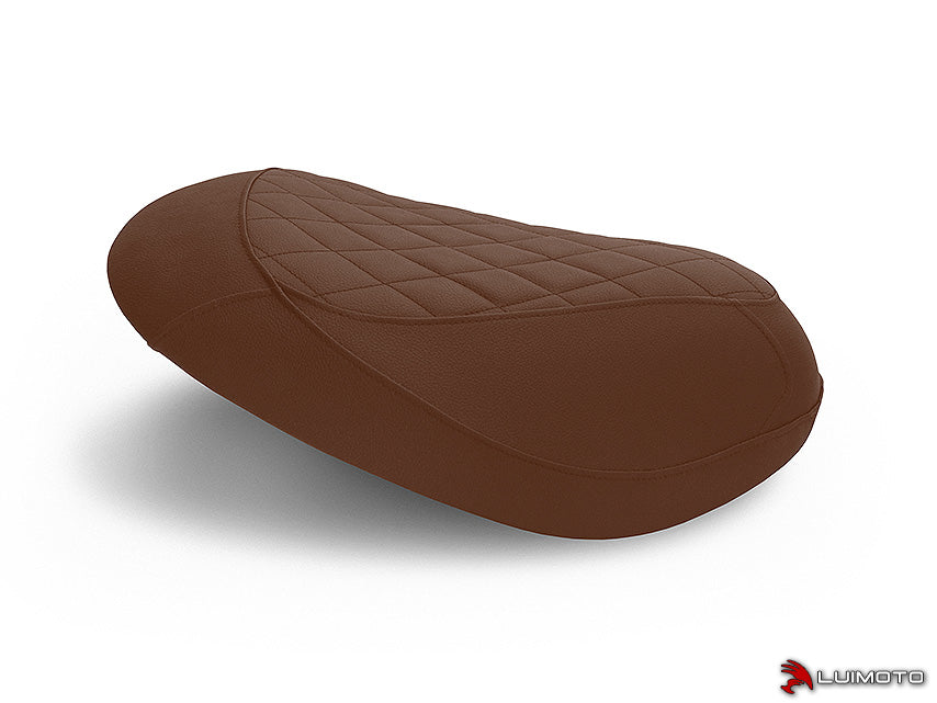 LUIMOTO (Cenno) Rider Seat Covers for the HONDA CHF50 Metropolitan / Jazz / Scoopy / Crea Scoopy (02-09)