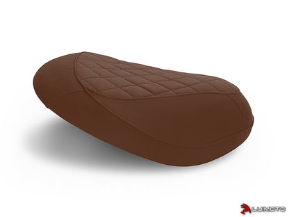 LUIMOTO (Cenno) Rider Seat Covers for the HONDA CHF50 Metropolitan / Jazz / Scoopy / Crea Scoopy (02-09)