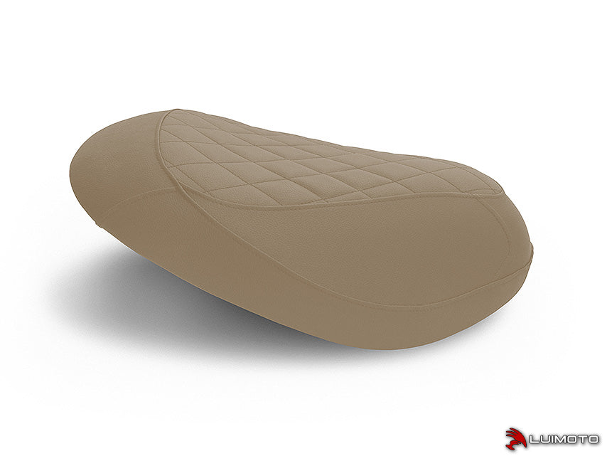 LUIMOTO (Cenno) Rider Seat Covers for the HONDA CHF50 Metropolitan / Jazz / Scoopy / Crea Scoopy (02-09)