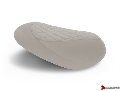 LUIMOTO (Cenno) Rider Seat Covers for the HONDA CHF50 Metropolitan / Jazz / Scoopy / Crea Scoopy (02-09)