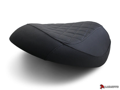 LUIMOTO (Cenno) Rider Seat Covers for the HONDA CHF50 Metropolitan / Jazz / Scoopy / Crea Scoopy (02-09)