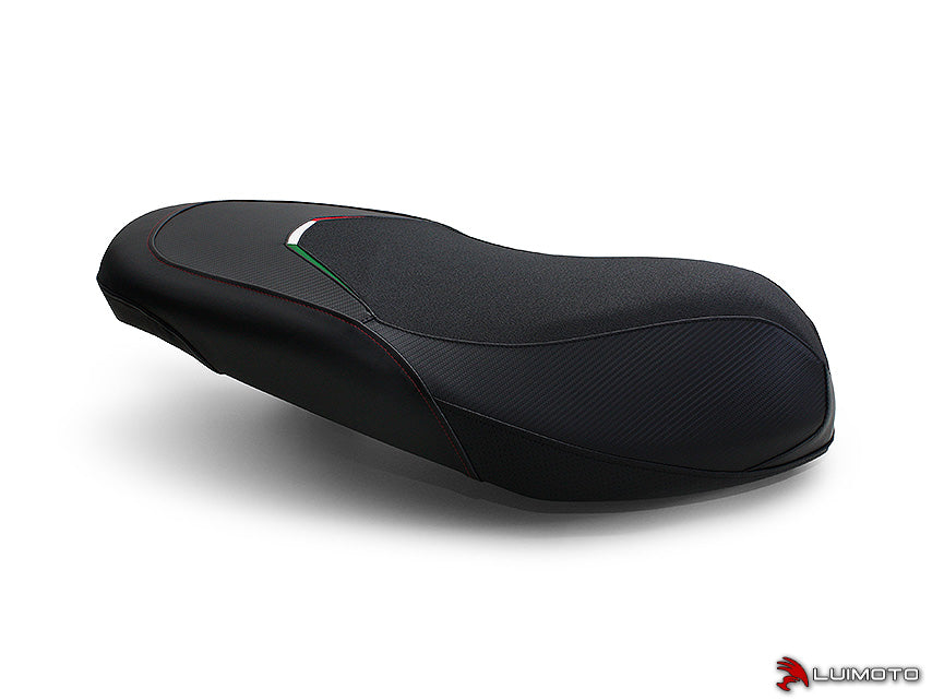 LUIMOTO Team Italia Rider Seat Cover for the Aprilia SR Motard 50 / 125 (2012+)