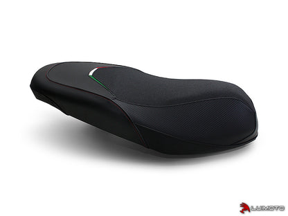 LUIMOTO Team Italia Rider Seat Cover for the Aprilia SR Motard 50 / 125 (2012+)