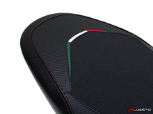 LUIMOTO Team Italia Rider Seat Cover for the Aprilia SR Motard 50 / 125 (2012+)