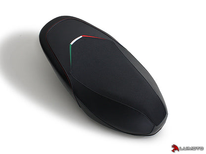 LUIMOTO Team Italia Rider Seat Cover for the Aprilia SR Motard 50 / 125 (2012+)