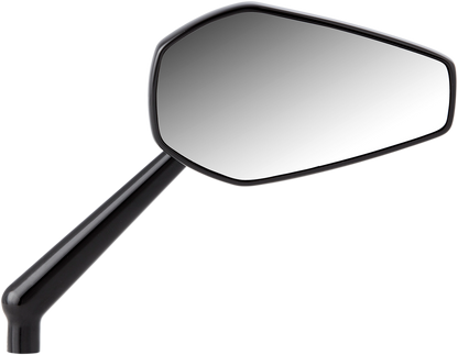 ARLEN NESS Mirror - Mini/Stocker - Side View - Hexagon - Black - Right 13-158