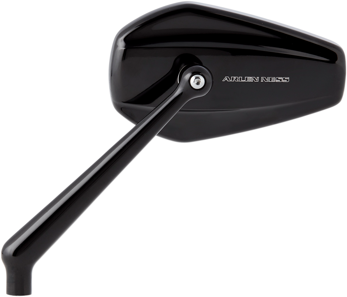 ARLEN NESS Mirror - Mini/Stocker - Side View - Hexagon - Black - Left 13-156