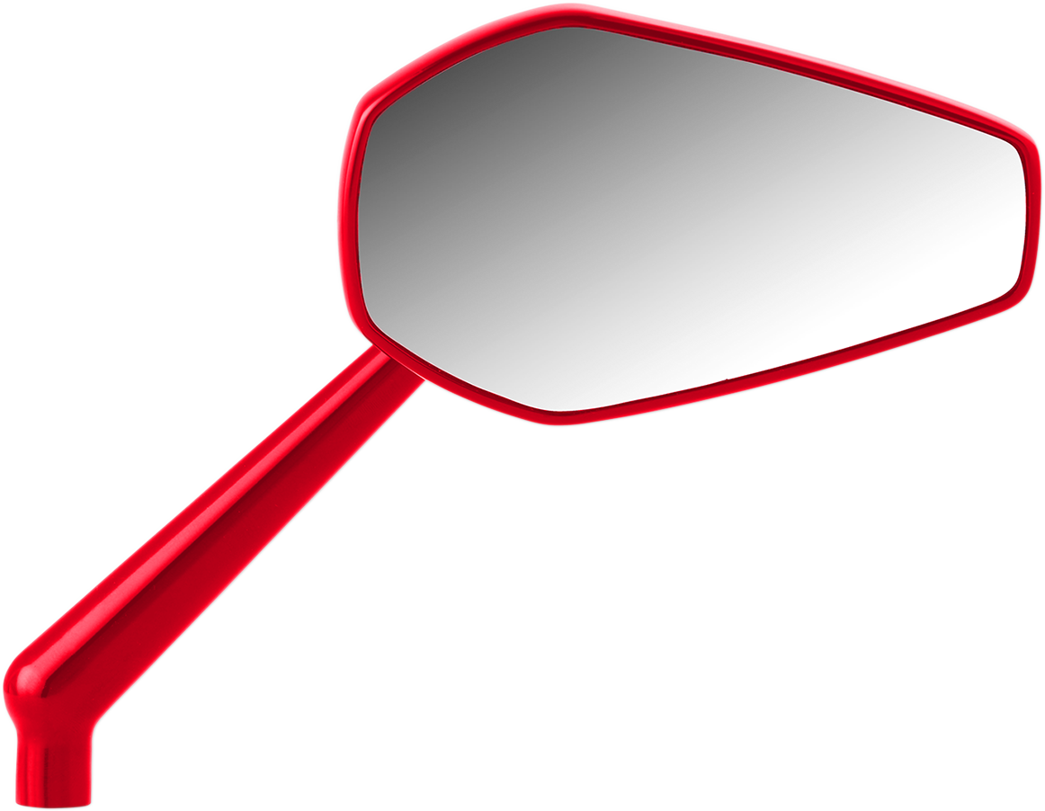ARLEN NESS Mirror - Mini/Stocker - Side View - Hexagon - Red - Right 13-155