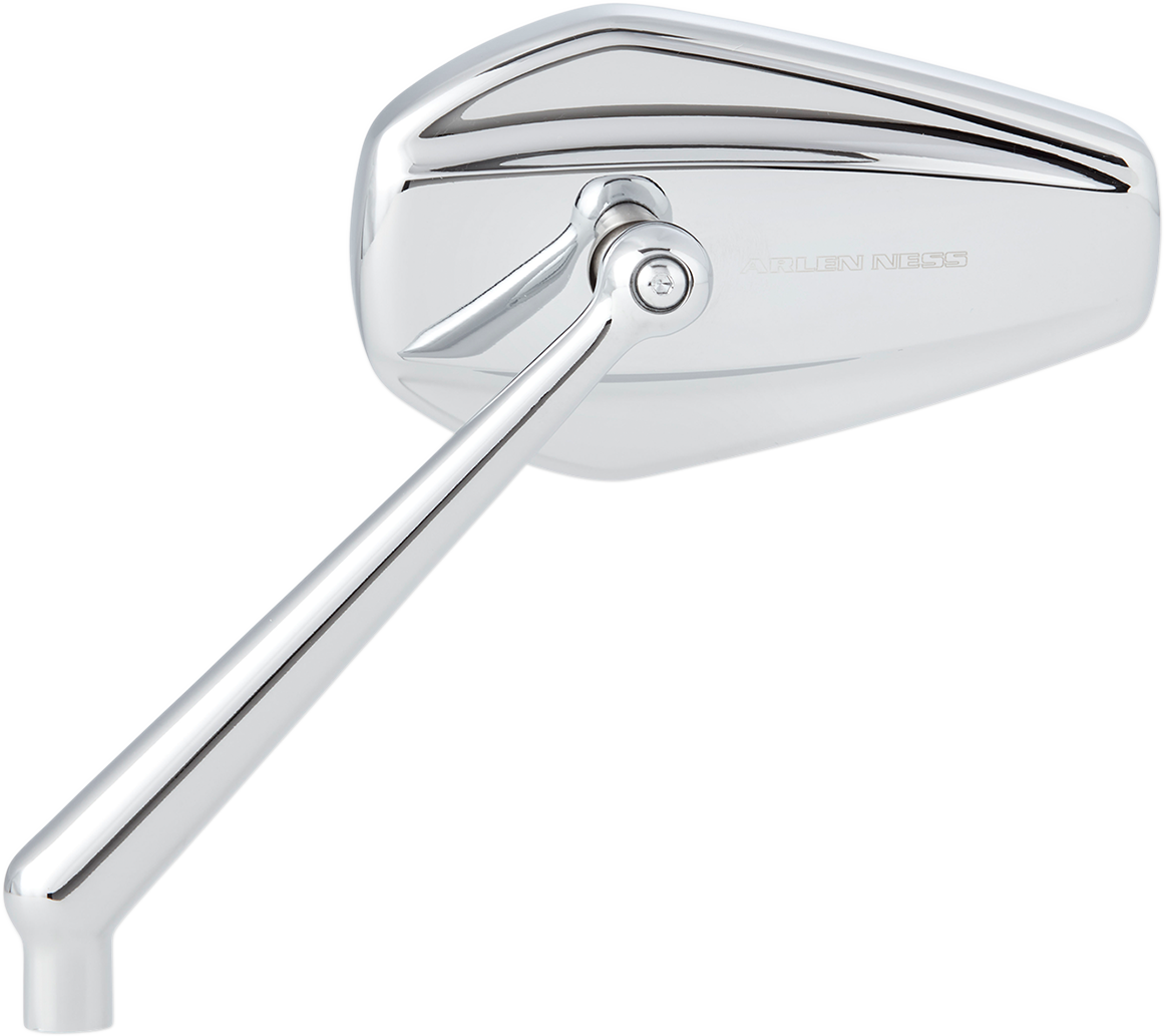 ARLEN NESS Mirror - Mini/Stocker - Side View - Hexagon - Chrome - Left 13-157