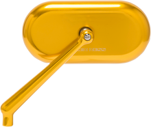 ARLEN NESS Mirror - Side View - Oval - Gold - Left 13-175