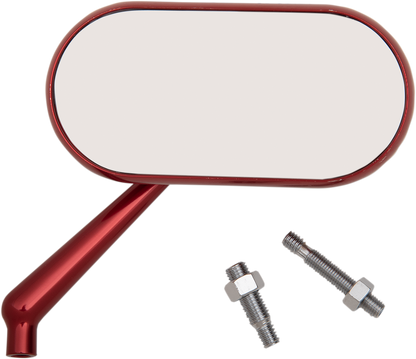 ARLEN NESS Mirror - Side View - Oval - Red - Right 13-179