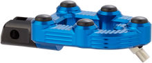 ARLEN NESS MX Foot Pegs - Driver - Blue 07-903