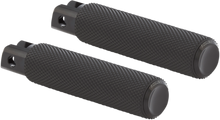 ARLEN NESS Passenger Knurled Foot Pegs - Black - FX/FL '18-'25 07-942