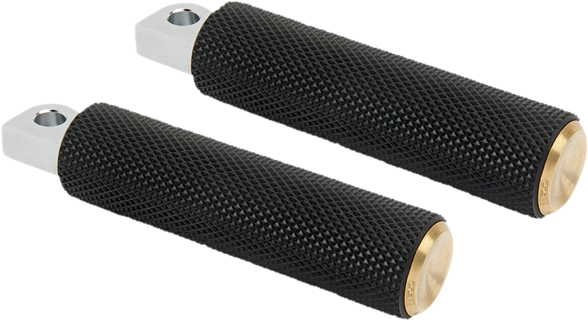 ARLEN NESS Knurled Foot Pegs - Brass - FX/FL '18-'25 07-944
