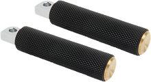 ARLEN NESS Knurled Foot Pegs - Brass - FX/FL '18-'25 07-944