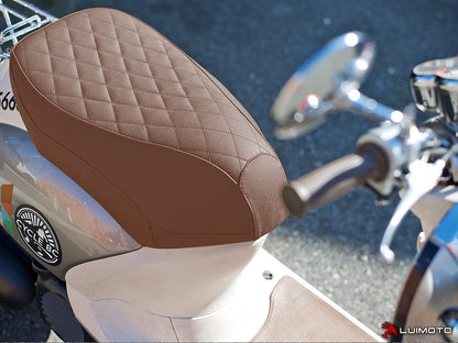 LUIMOTO (Cenno) Rider Seat Covers for the Yamaha Vino (06-18)