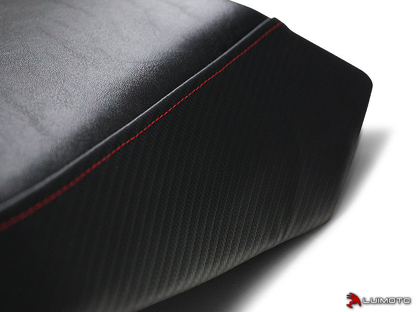 LUIMOTO BASELINE Rider Seat Covers for the Aprilia TUONO V4 (11-21)