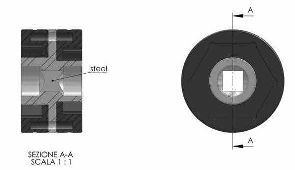 KBike 41mm / 46mm Rear Axle Nut Combo Tool