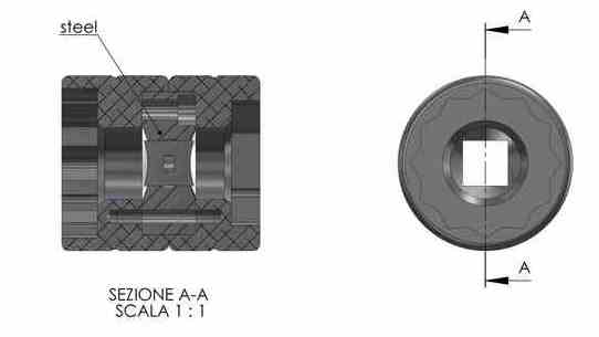 KBike 30mm/36mm Combo Axle Nut Tool