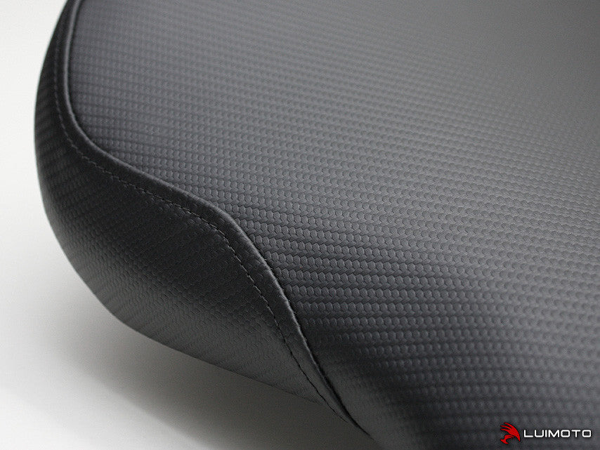 LUIMOTO Baseline Rider Seat Covers for the Triumph DAYTONA 765 / 675 (13-18) & STREET TRIPLE Rx (15-16)