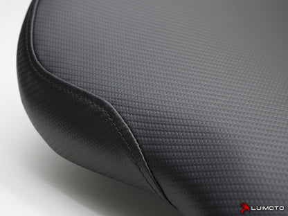 LUIMOTO Baseline Rider Seat Covers for the Triumph DAYTONA 765 / 675 (13-18) & STREET TRIPLE Rx (15-16)