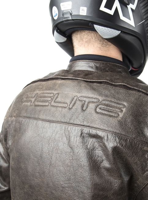 Helite Leather Airbag Jacket