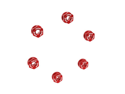 DBK Special Parts (Ducabike) Ring Gear Sprocket Nuts for Triumph (set of 6) - M8 x1.25