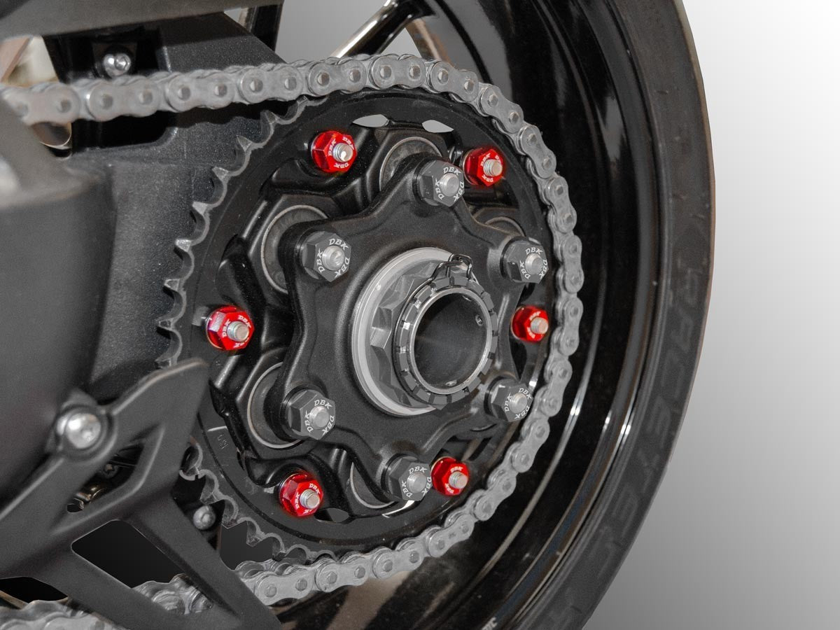 DBK Special Parts (Ducabike) Ring Gear Sprocket Nuts for Triumph (set of 6) - M8 x1.25