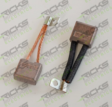 Rick's Motorsports Electrics Universal Starter Motor Brushes for Honda CB650 '82-19, CX500 '78-86, CX500C '78-82, Yamaha FJ1100 '84-85, V-Max '85-20