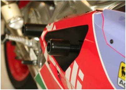 R&G Racing Classic Style Front Upper Frame Sliders for Aprilia RSVR '04-'06 & RSVR Factory '04-'06