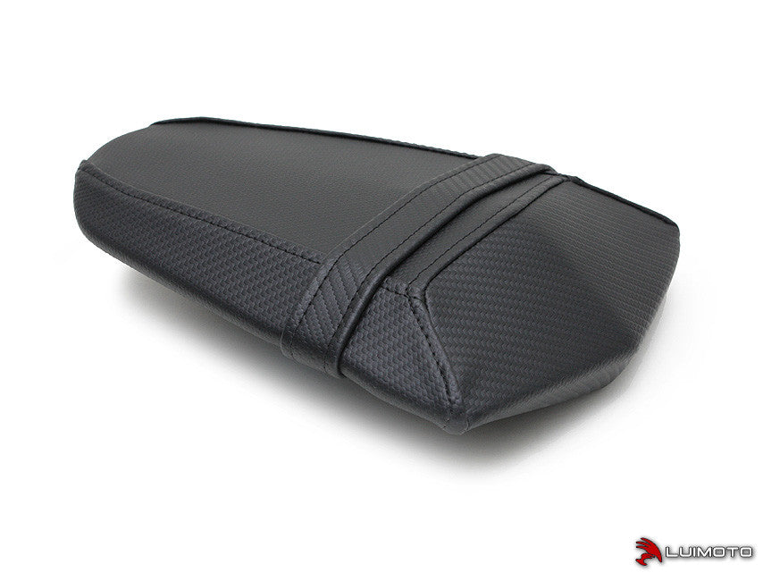 LUIMOTO Baseline Passenger Seat Covers for the Triumph DAYTONA 765 / 675 (13-18) & STREET TRIPLE Rx (15-16)