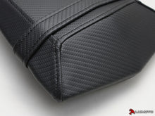 LUIMOTO Baseline Passenger Seat Covers for the Triumph DAYTONA 765 / 675 (13-18) & STREET TRIPLE Rx (15-16)