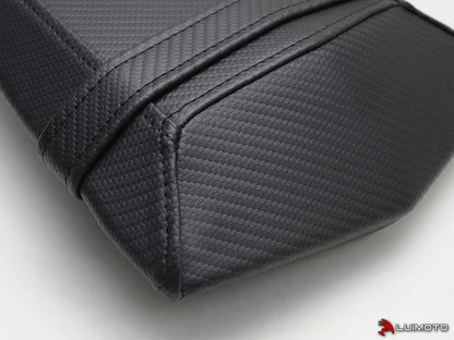 LUIMOTO Baseline Passenger Seat Covers for the Triumph DAYTONA 765 / 675 (13-18) & STREET TRIPLE Rx (15-16)