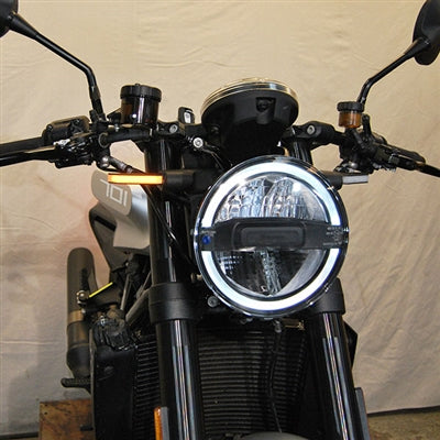 New Rage Cycles (NRC) Husqvarna 701 Vitpilen Front Turn signal Kit