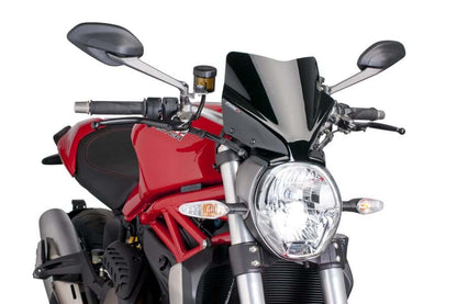 PUIG New Generation Sport Windscreen for Ducati Monster 1200 / S / R