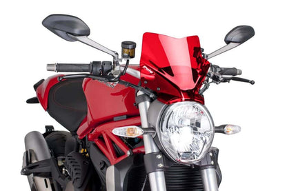 PUIG New Generation Sport Windscreen for Ducati Monster 1200 / S / R