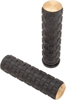 ARLEN NESS Air Trax Grips - TBW - Brass 07-355