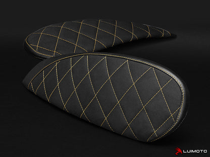 LUIMOTO Diamond Edition Tank Side Panel Covers (pair) for the DUCATI SCRAMBLER (2015+)